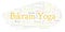 Bikram Yoga word cloud.