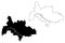 Bila Tserkva City Ukraine, Kiev Oblast map vector illustration, scribble sketch City of Bila Tserkva map