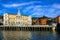 Bilbao, Bizkaia, Spain - October 4, 2017. The Bilbao Town Hall is located on Ernesto Ercorac Square, where you can see the