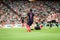 BILBAO, SPAIN - AUGUST 28: Luis Suarez of FC Barcelona in action during a Spanish League match between Athletic Bilbao and FC Barc