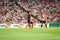 BILBAO, SPAIN - AUGUST 28: Luis Suarez in the match between Athletic Bilbao and FC Barcelona, celebrated on August 28, 2016 in Bil