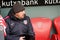 BILBAO, SPAIN - JANUARY 22: Mono Burgos second coach of Pablo Simeone. Atletico de Madrid, during a Spanish League match between A