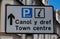 Bilingual street sign in Llandudno North Wales