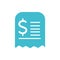 Bill commerce business finance color silhouette