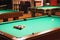 Billard pool table