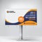 Billboard, banner, design, template, layout, stand, exhibition, advertising, commercial, promotion, panel, board, vector, external