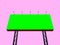Billboard, Large blank billboard with empty screen on isolated pink background, Copy space banner ready for your advertisement