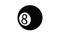 Billiard ball icon animation