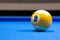 Billiard ball number 9