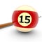 Billiard Ball Number Fifteen