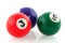 Billiard balls