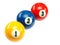 Billiard balls