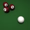Billiard balls with three number seven