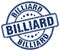 billiard blue stamp