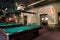 Billiard room