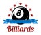 Billiard sport symbol