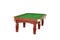 Billiard table cutout