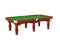 Billiard table cutout