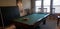 Billiards pool hall in a loft