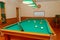 Billiards room interior