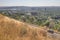 Billings, Montana as seen from above in Summer