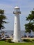 Biloxi Mississippi Light Looking To the Gulf of Mexico