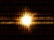 Binary code and the glowing light