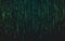 Binary matrix background. Green falling digits. Running bright numbers. Abstract data stream. Futuristic code backdrop