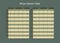 Binary System Table, from base two to base ten