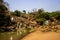 Binga waterfalls in South Kwanza Province in Angola in Africa