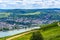 Bingen and Rhein Rhine river near Ruedesheim am Rhein, Rudesheim