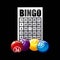 Bingo casino game icon