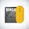 Bingo casino game icon