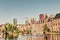 Binnenhof and skyline in The Hague