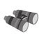 Binoculars contour military equipment icon image