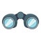 Binoculars explorer icon, cartoon style