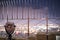 Binoculars on top of Empire State Building at Night in Manhattan