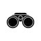 Binoculars vector icon