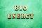 Bio energy text view