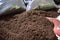 Bio fertilizer earthworm manure for plants