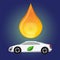 Bio fuels ethanol green energy alternative oil gasoline car efficient fuel gas consumption droplet water drop