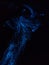 Bio luminescence. Illumination of plankton at Lakshadweep. stock photo