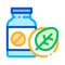 Bio Medicines Supplements Icon Vector Illustration