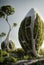 bio organic architecture, concept art