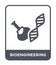 bioengineering icon in trendy design style. bioengineering icon isolated on white background. bioengineering vector icon simple
