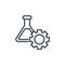 bioengineering vector icon. bioengineering editable stroke. bioengineering linear symbol for use on web and mobile apps, logo,