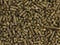 Biofuel close up. Granular wood litter for the cat`s