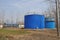 Biogas engineering plant