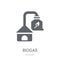 Biogas icon. Trendy Biogas logo concept on white background from