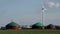 Biogas plant and wind turbine
